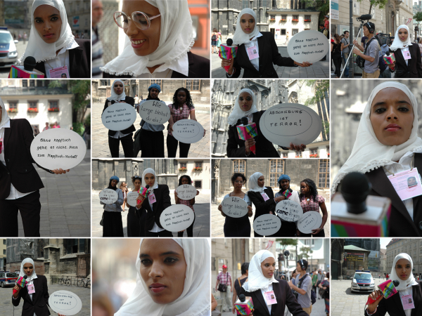 <p>Fotokollektion "Journalistin"</p>